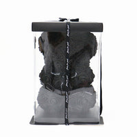 Hand Made Teddy Rose Bear With Box Artificial 25cm-Artificial flower-Golonzo