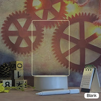 GeniusStylus-Message Board Creative Led Night Light USB-Bulletin Boards-Golonzo