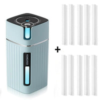 Portable Mini Humidifier Wood Grain 300ML Ultrasonic Car-Air Conditioner-Golonzo