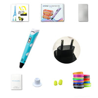 3D Printing Pen Led Screen Filament Creative Toy-3D Pen-Golonzo