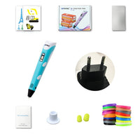 3D Printing Pen Led Screen Filament Creative Toy-3D Pen-Golonzo