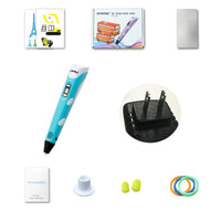 3D Printing Pen Led Screen Filament Creative Toy-3D Pen-Golonzo