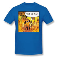 This is Fine Shirt But We Are On Fire - Unisex-Golonzo