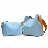 Leather Grace Bucket Bag - Luxury Tote Handbag-Handbags-Golonzo