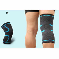 Fitness Running Cycling Knee Support Braces - Elastic Nylon Sports Compression-Supports & Braces-Golonzo