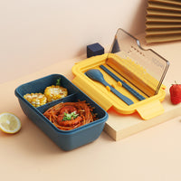 Microwave Lunch Box Portable 2 Layer-Lunch Boxes and Totes-Golonzo