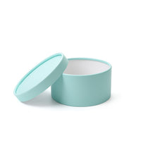 Hug Bucket Round Paper Box +Rose Soap Flower Packing Set-Golonzo