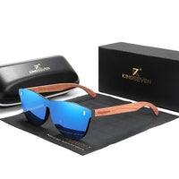 Natural Bubinga Wooden Polarized Sunglasses-Sunglasses-Golonzo