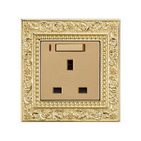 Luxurious switch engraving control panel on the wall lighted-switches-Golonzo