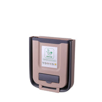 Kitchen Wall-mounted Folding Trash Can-Trash Cans & Wastebaskets-Golonzo