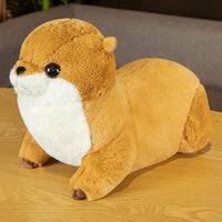 Standing Otter Doll Plush Stuffed Animal-Golonzo