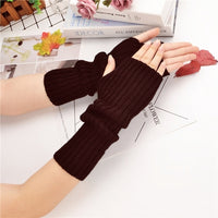 Wrist Sleeves Fingerless Mittens Gloves-Gloves & Mittens-Golonzo