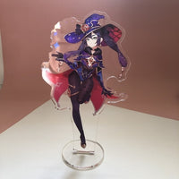 Genshin Impact Figure Stand Model Plate Desk Decor-keychain-Golonzo