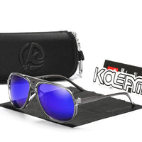 Full-rim Pilot Photochromic Polarized Sunglasses-Sunglasses-Golonzo