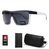 Sports One Piece Shaped Sunglasses - UV400 Sun Glasses With Carrying Case-Sunglasses-Golonzo