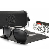 Full-rim Pilot Photochromic Polarized Sunglasses-Sunglasses-Golonzo