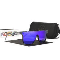 One Piece Polarized Sunglasses - Oversized Wide Vision Sunglass With Special Curved-Sunglasses-Golonzo