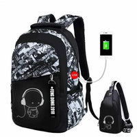 Waterproof School Bags - Large Backpack For Teenagers-School Bags-Golonzo