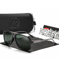 Full-rim Pilot Photochromic Polarized Sunglasses-Sunglasses-Golonzo