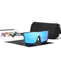 One Piece Polarized Sunglasses - Oversized Wide Vision Sunglass With Special Curved-Sunglasses-Golonzo