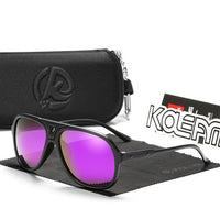 Full-rim Pilot Photochromic Polarized Sunglasses-Sunglasses-Golonzo