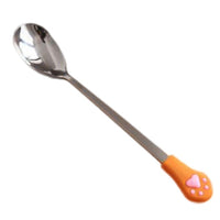 Stainless Steel Cute Cat Claw Coffee Spoons-Ear Picks & Spoons-Golonzo