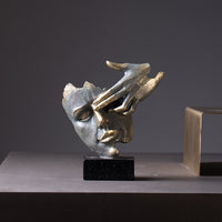 Modern Statues, Creative, Abstract Faces, Art Living Rooms, Antique Home Furnishing-statue-Golonzo