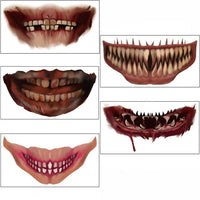 Halloween Prank Makeup Temporary Tattoo-Temporary Tattoos-Golonzo