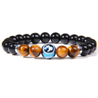 12 Zodiac Signs Charm Natural Stone Beads Bracelets-Bracelets-Golonzo