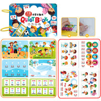 Baby Busy Sticker Book - Kids Educational Toy-Toys-Golonzo