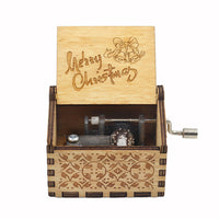 Modern Wooden Music Box Unique Mechanical Toy for Children-Music Boxes-Golonzo