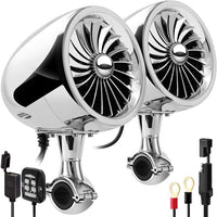 Motorcycle Stereo Bluetooth Speakers with 300W in Amplifier and USB-Audio-Golonzo