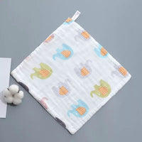 Baby Pure Cotton Printable Hanging Small Towel-Baby guards-Golonzo
