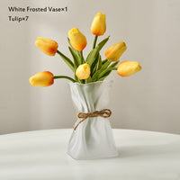 Glass Vase = Home Decoration l Dried Flower Vase-Decorative Jars-Golonzo