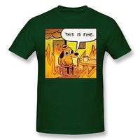 This is Fine Shirt But We Are On Fire - Unisex-Golonzo