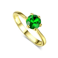 Wedding/Engagement rings For Women White/Rose Gold Color-ring-Golonzo