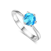 Wedding/Engagement rings For Women White/Rose Gold Color-ring-Golonzo