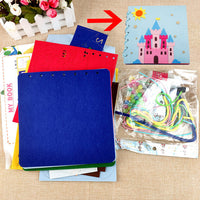 Toys Craft Castle Rainbow Handmade - Cloth Books For Kids-Toys-Golonzo