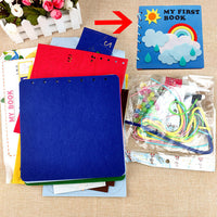 Toys Craft Castle Rainbow Handmade - Cloth Books For Kids-Toys-Golonzo