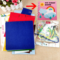 Toys Craft Castle Rainbow Handmade - Cloth Books For Kids-Toys-Golonzo