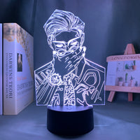 Jujutsu Kaisen Acrylic 3D LED Lamp for Room Decor-Golonzo