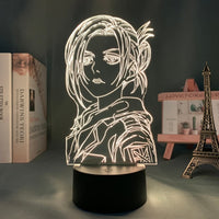 Attack on Titan Acrylic Table Lamp-LED light Bulbs-Golonzo
