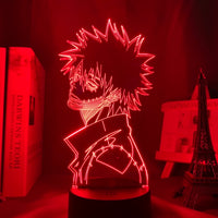 My Hero Academia Acrylic 3D LED Lamp for Room Decor-Lamps-Golonzo