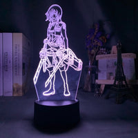 Attack on Titan Acrylic Table Lamp-LED light Bulbs-Golonzo