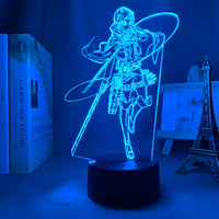 Attack on Titan Acrylic Table Lamp-LED light Bulbs-Golonzo