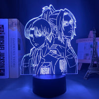 Attack on Titan Acrylic Table Lamp-LED light Bulbs-Golonzo