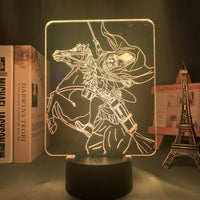 Attack on Titan Acrylic Table Lamp-LED light Bulbs-Golonzo
