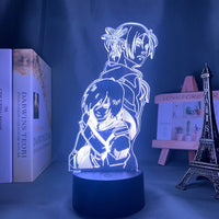 Attack on Titan Acrylic Table Lamp-LED light Bulbs-Golonzo