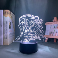 Jujutsu Kaisen Acrylic 3D LED Lamp for Room Decor-Golonzo