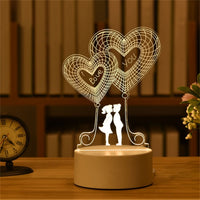Romantic 3D Lamp-Lamps-Golonzo